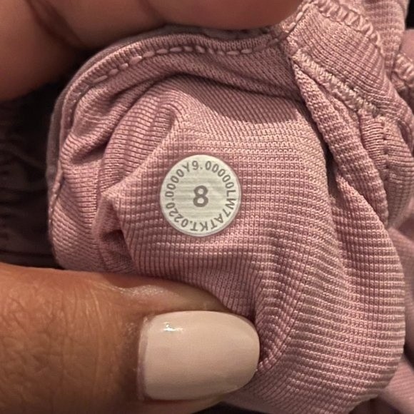 Lululemon Hotty Hot Short II 4" Camo Pink Taupe Size 8 - Picture 8 of 8